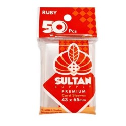 Sultan Card Sleeves: RUBY Mini American