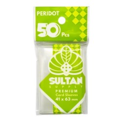 Sultan Card Sleeves: PERIDOT Mini American
