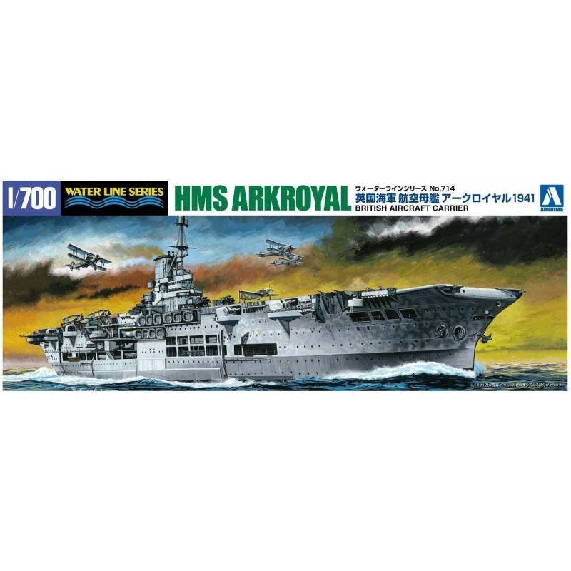 BRITISH AIRCRAFT CARRIER HMS ARKROYAL 1941