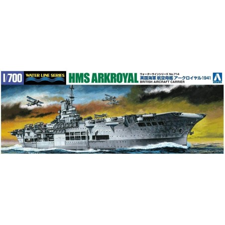 BRITISH AIRCRAFT CARRIER HMS ARKROYAL 1941
