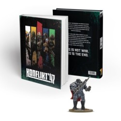 Konflikt '47 Rulebook with Axis special miniature