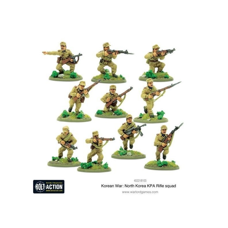 Korean War: North Korean KPA Rifle squad