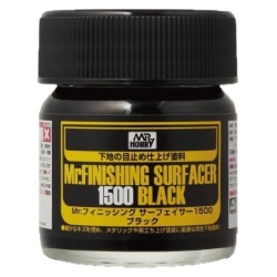 Mr. Finishing Surfacer Black 1500 (Brush)