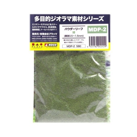 Powder Foliage Green 0.5 - 1.5mm