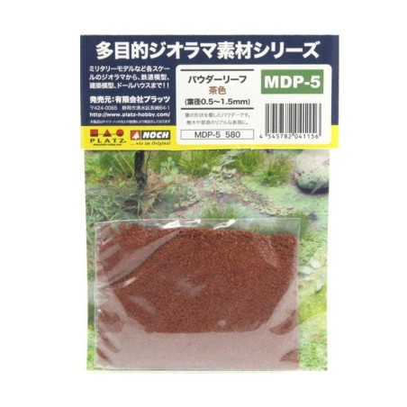 Powder Foliage Leaves Brown