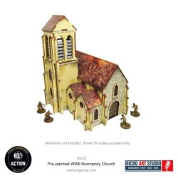 WW2 Normandy Church (Pre-Painted)