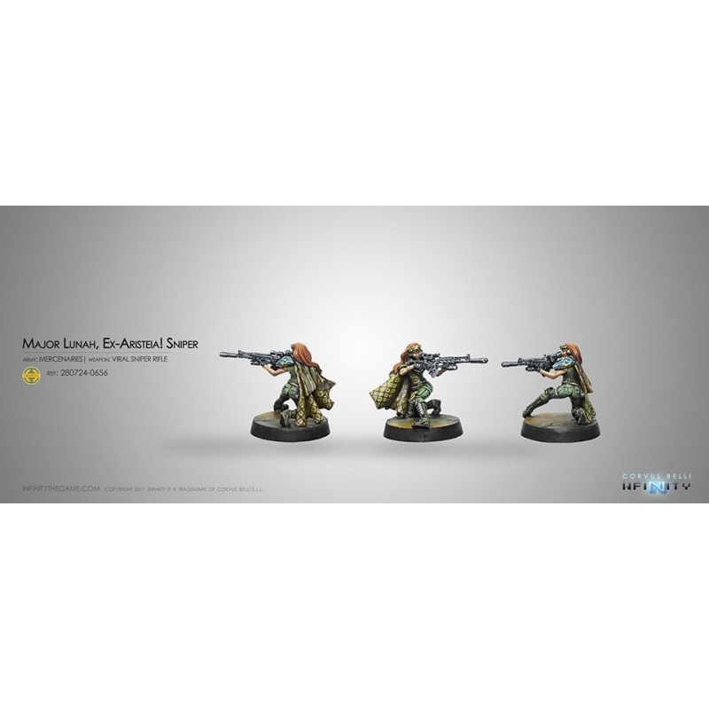 Major Lunah. Ex-Aristeia! Sniper (Viral Sniper Rifle)