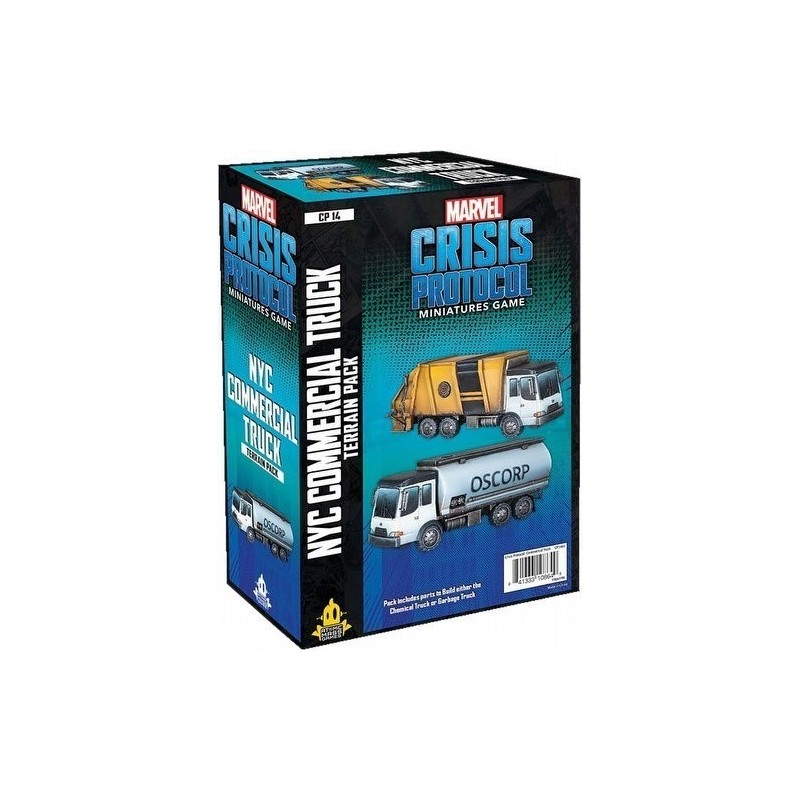 Marvel Crisis Protocol - NYC Commercial Truck Terrain Pack