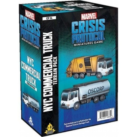Marvel Crisis Protocol - NYC Commercial Truck Terrain Pack