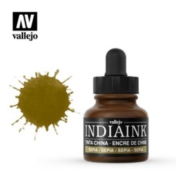 Sepia India Ink