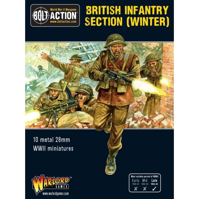 British Infantry section Winter