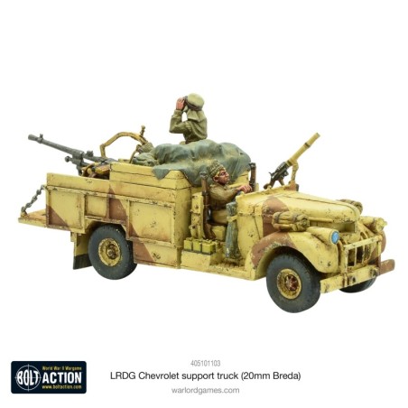 LRDG Chevrolet Support Truck (20mm Breda)