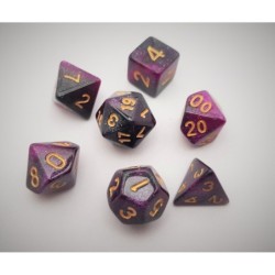 Purple Haze - 7 set RPG Dice