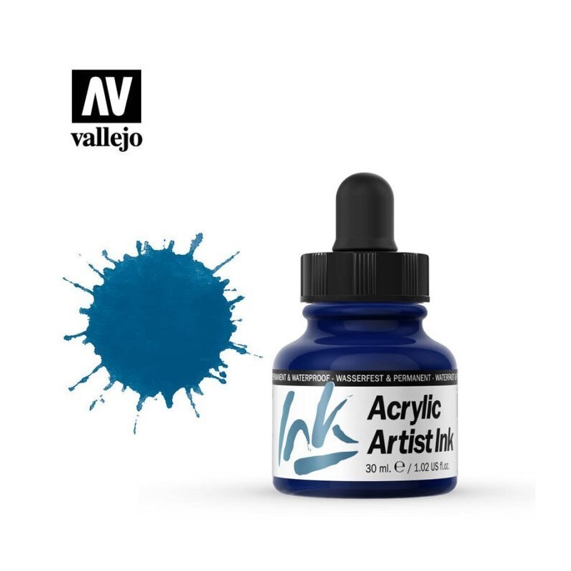 Prussian Blue Artist Ink