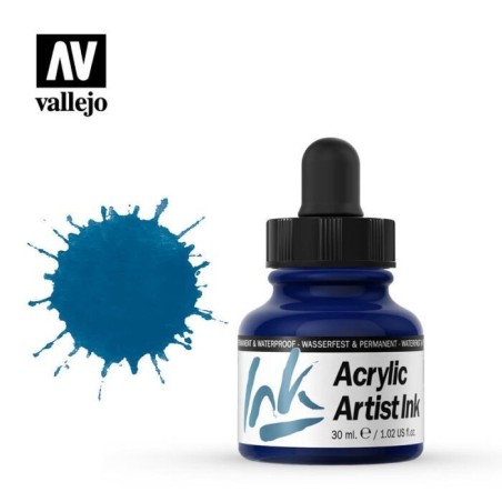 Prussian Blue Artist Ink