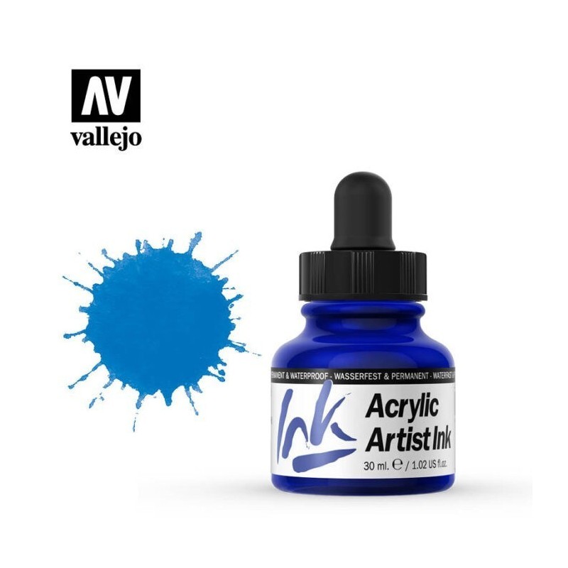 Primary Blue Artist Ink