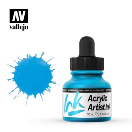 Light Blue Artist Ink