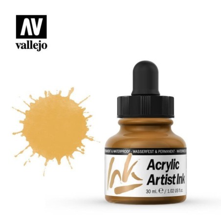 Indian Yellow Artist Ink